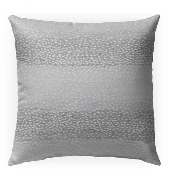 FAWN GREY Indoor-Outdoor Pillow By Kavka Designs 20x20 - Picture 1 of 3